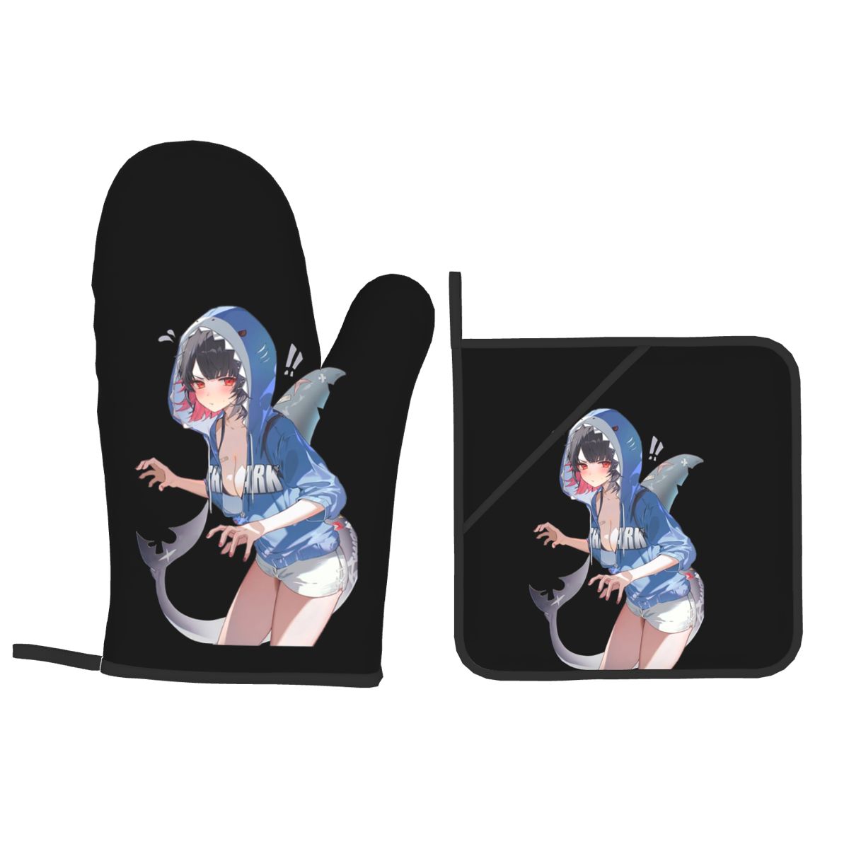 Kitchen Baking Zone - Ensemble de 4 gants de cuisine