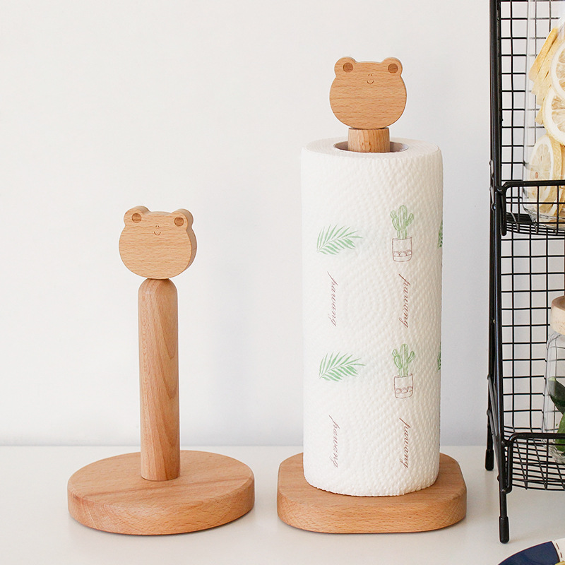 Kitchen Baking Paper Holder - Porte-mouchoirs en bois massif de style
