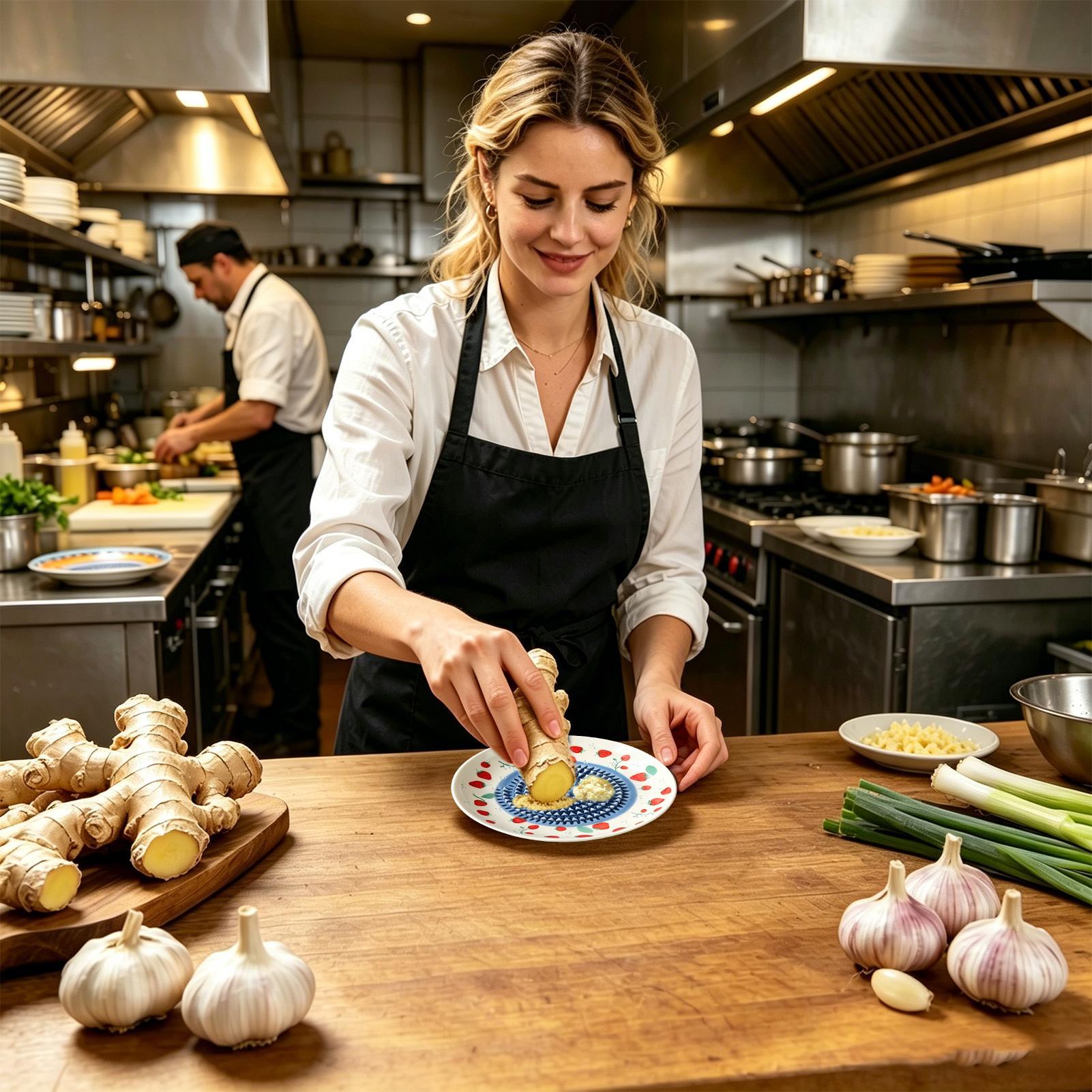 Kitchen Job - Râpe à ail et gingembre en