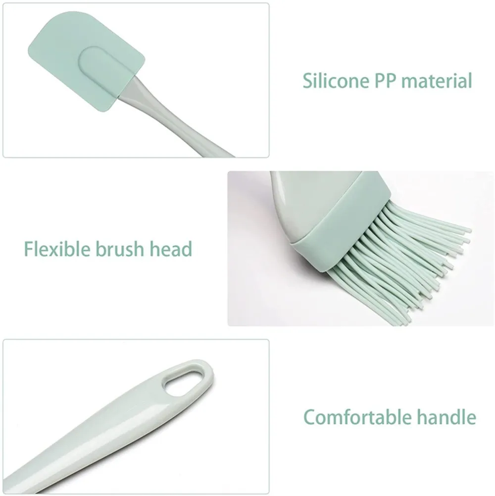 Kitchen Baking Mixer - Lot de 3 spatules en silicone