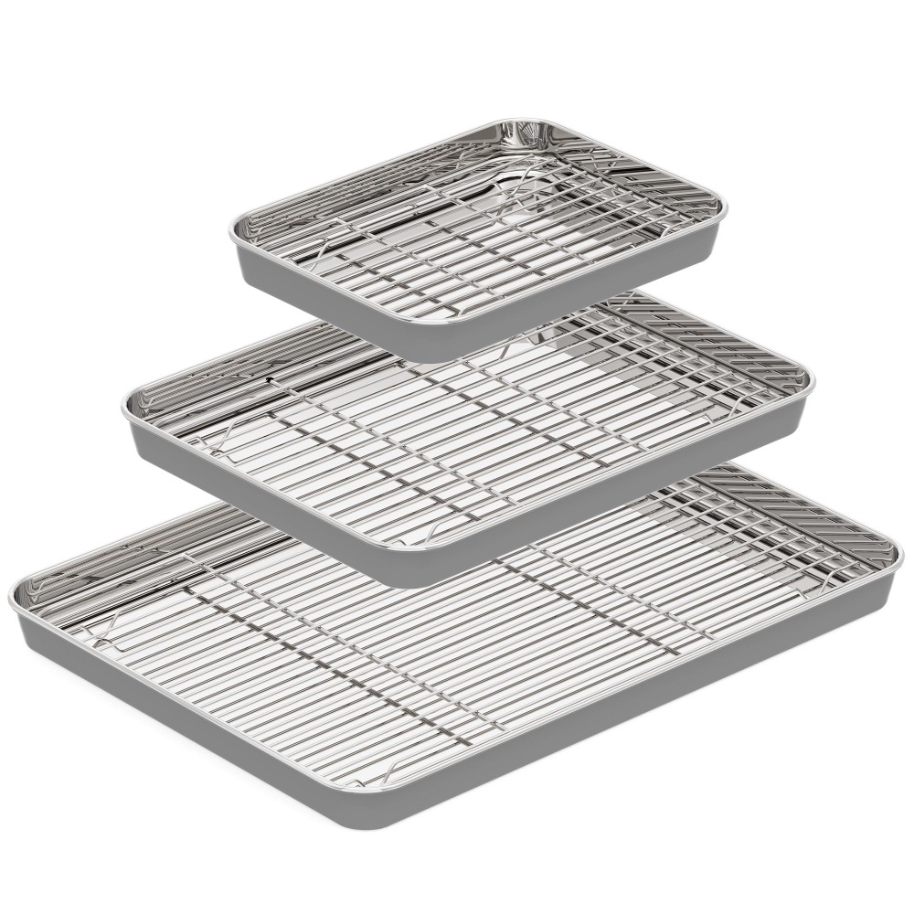 Cooling Rack Wire - Plaque de cuisson en acier inoxydable