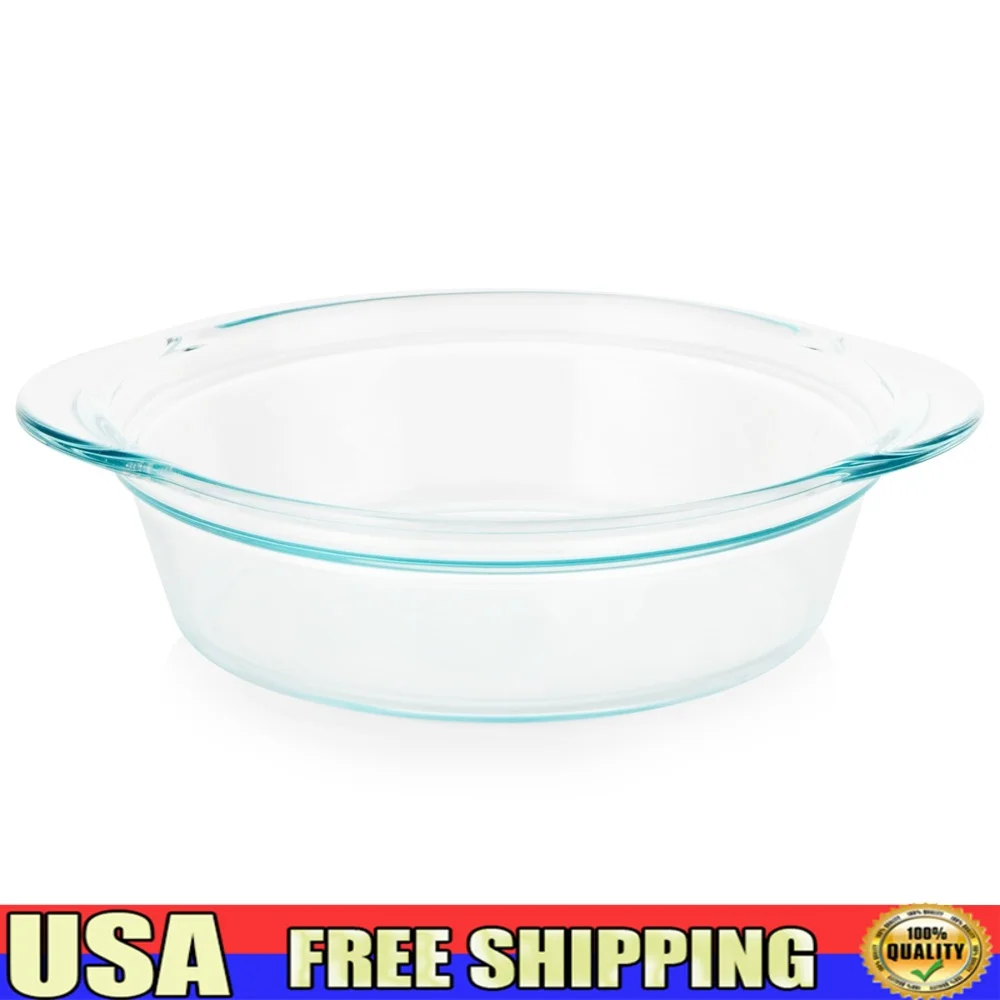 Kitchen Baking Dishes - Plat de cuisson rond en verre