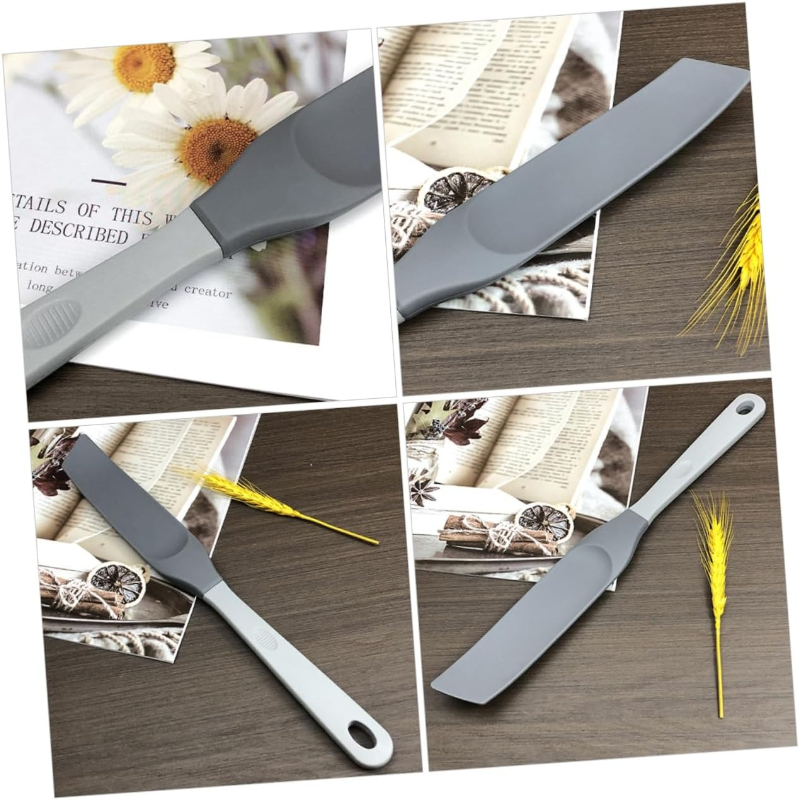 Spatule en silicone à fond inc - Dough Scraper Curved avis et prix