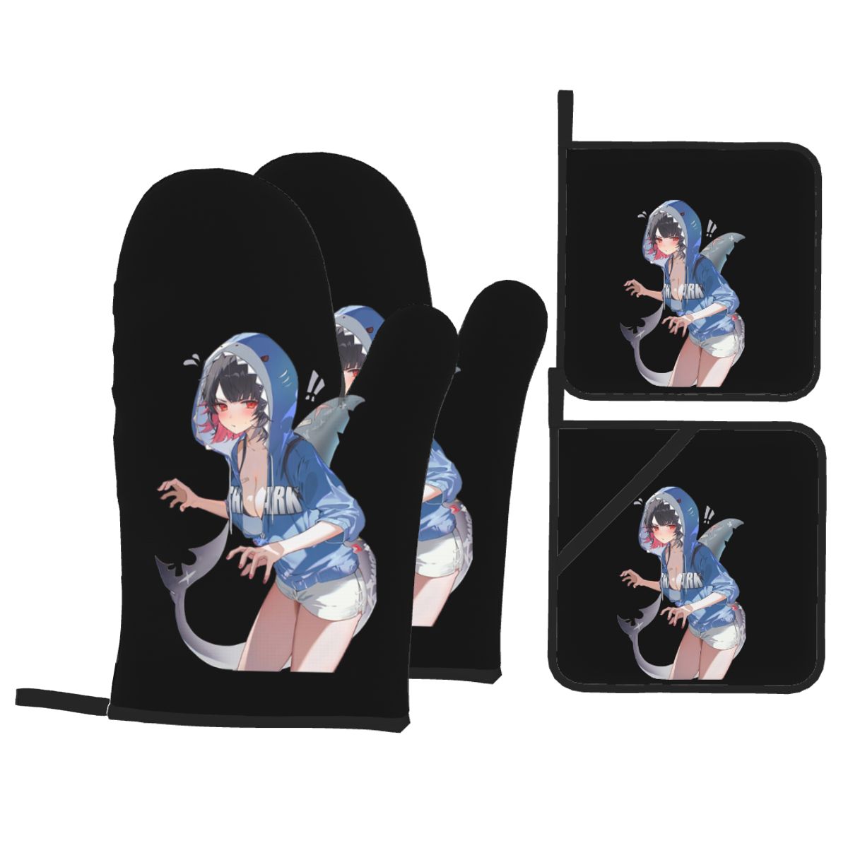 Ensemble de 4 gants de cuisine - Kitchen Baking Zone avis et prix