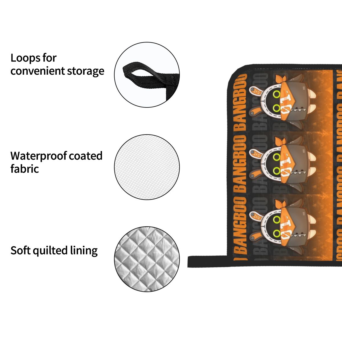 Ensemble de 4 gants de cuisine - Kitchen Baking Zone avis et prix