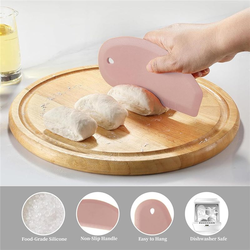 ABAH - Grattoir à bol en silic - Dough Scraper Curved avis et prix