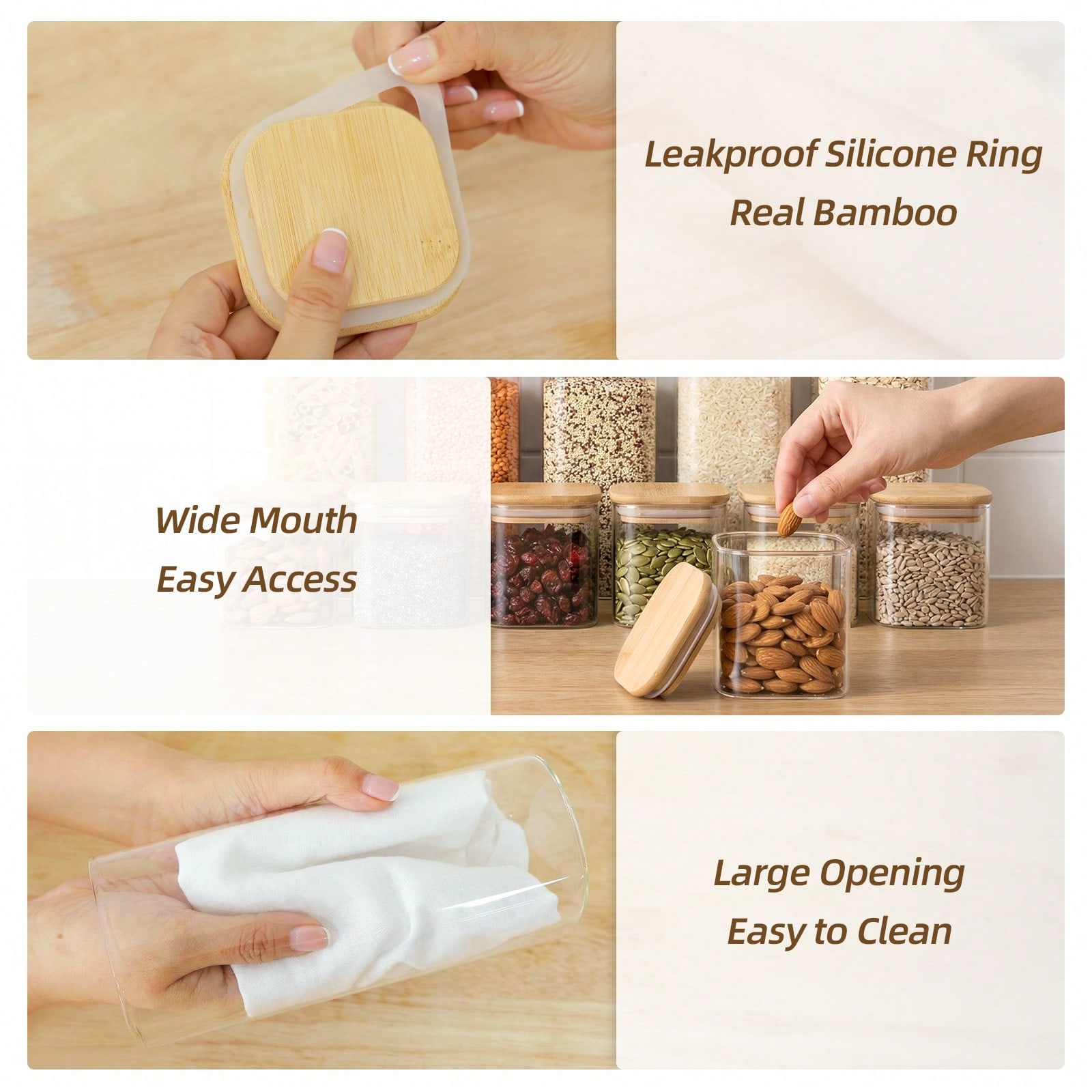 Tomnk 12 récipients de conserv - Kitchen Baking Pantry avis et prix